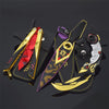 Nakorara ミニチュア ヴァロラント 22cm 17cm ジェット セージ 合金 未開刃 レプリカ フィギュア ソード 剣 欧米風 西洋剣 ミニ武器 片手剣 工芸品 インテリア装備品 おみやげ