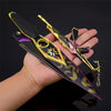 Nakorara ミニチュア ヴァロラント 22cm 17cm ジェット セージ 合金 未開刃 レプリカ フィギュア ソード 剣 欧米風 西洋剣 ミニ武器 片手剣 工芸品 インテリア装備品 おみやげ