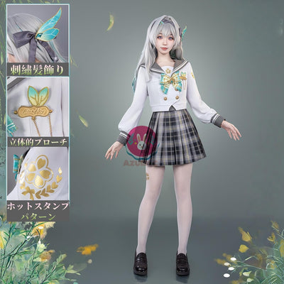 Nakorara 崩壊スターレイル ホタル 春の贈り物 セーラー服 コスプレ衣装 cosplay