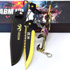 Nakorara ミニチュア ヴァロラント 22cm 17cm ジェット セージ 合金 未開刃 レプリカ フィギュア ソード 剣 欧米風 西洋剣 ミニ武器 片手剣 工芸品 インテリア装備品 おみやげ