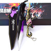 Nakorara ミニチュア ヴァロラント 22cm 17cm ジェット セージ 合金 未開刃 レプリカ フィギュア ソード 剣 欧米風 西洋剣 ミニ武器 片手剣 工芸品 インテリア装備品 おみやげ