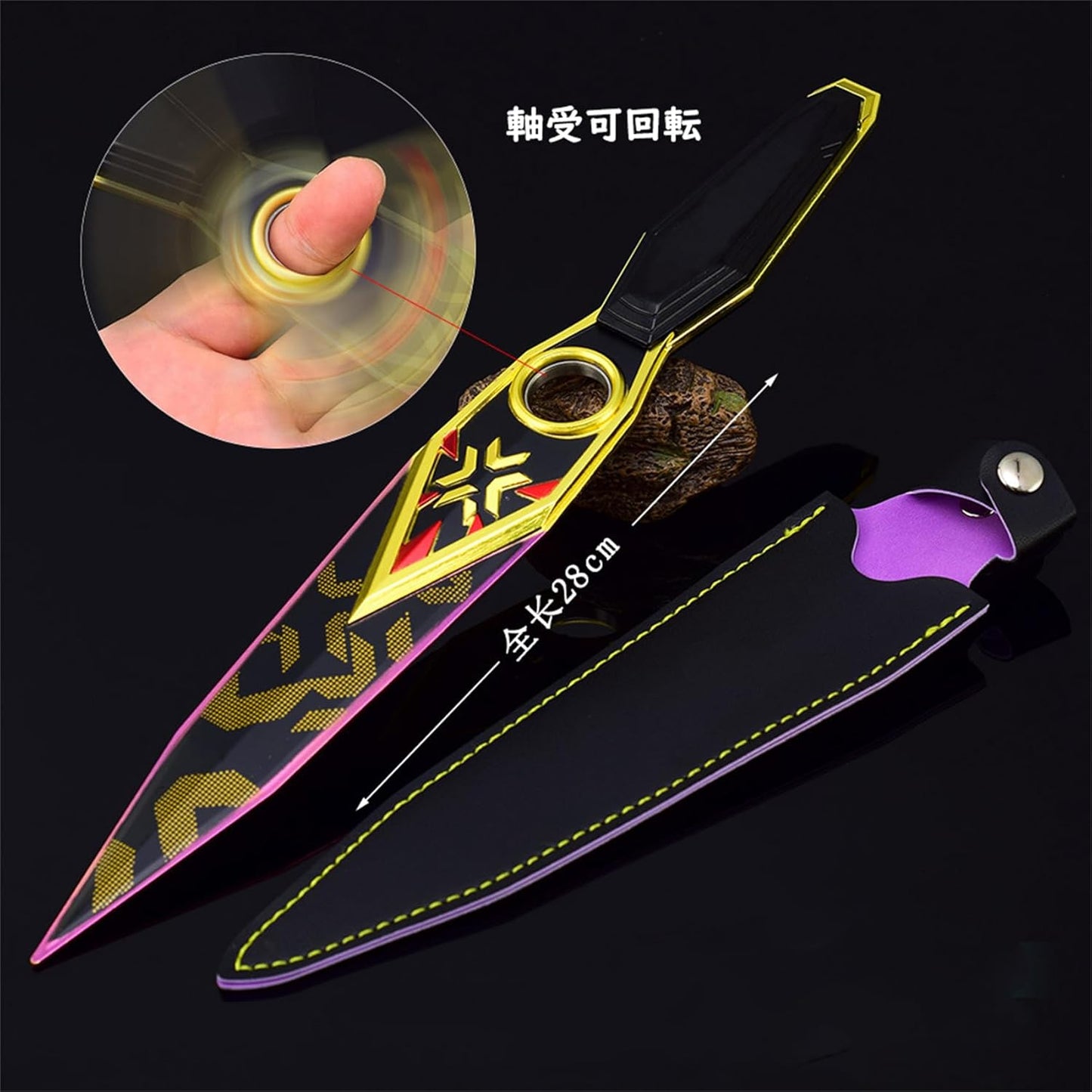 Nakorara　VALORANT　プライム2.0 カラムビット　ミニチュア  16cm レプリカコレクション合金 インテリア装備品 ユニーク