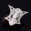 Nakorara  ゼルダの伝説 ゾーラの盾　9cm　 ミニ武器　ミニチュア　ダイキャスト製　アクセサリー　武器ファン　ブレスオブザワイルド 　グッズ