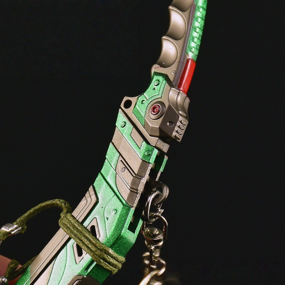 Nakorara APEX　Apex Legends　12cm　バンガロール　緑色　ミニチュア　ダイキャスト製　武器モデル　工芸品　装備品　アクセサリー