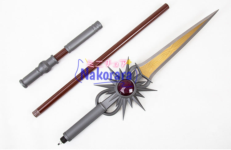 Nakorara バルダーズ・ゲート3 聖パラディン 暗夜の長矛 長柄武器　レプリカ武器　1:1スケール復刻 合金製