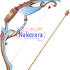Nakorara 原神（げんしん） 弓 狩人の道 110CM プロップ（弓矢） ティナリ 甘雨(かんう) アンバー 武器 レプリカ 手遊び おもちゃ コスプレ