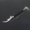 Nakorara エルデンリング ローレッタの戦鎌 22cm ダイキャスト製　モデル　武器ファン　アクセサリー　おもちゃ　武器ファン向け　可動　ミニチュア塗装済み完成品