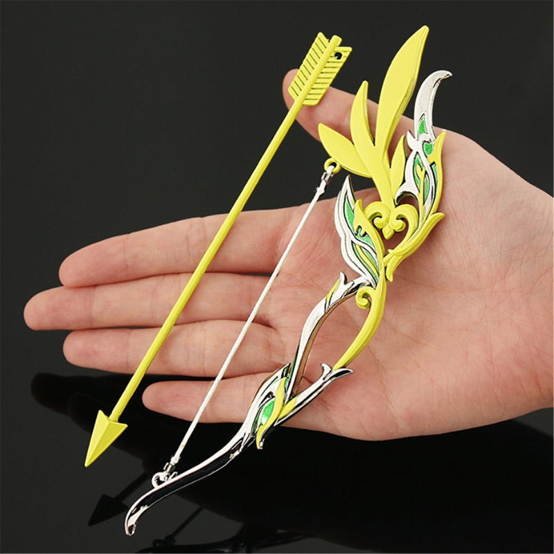 Nakorara 原神　ティナリ　武器モデル　 狩人の道　キーホルダー　17cm　3.5cm　缶バッジ　キーホルダー　おもちゃ　かわいい　萌えグッズ　アクセサリー　ダイキャスト製　武器モデル　インテリア