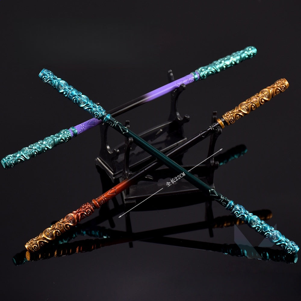 Nakorara ヴァロラント 如意棒 VALORANT 22cm 如意棒 miniミニチュア ヴァリアント　武器モデル　レプリカ