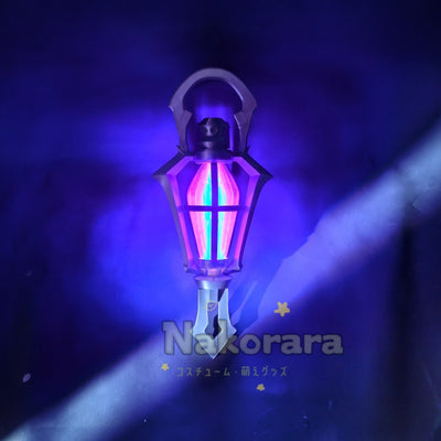 Nakorara 原神　フリンズ　闇影と灯り　染めの荒れ地 コスプレ道具　Flins　40cm　PLA材質　発光と非発光　武器モデル　ナド・クライのライトキーパー