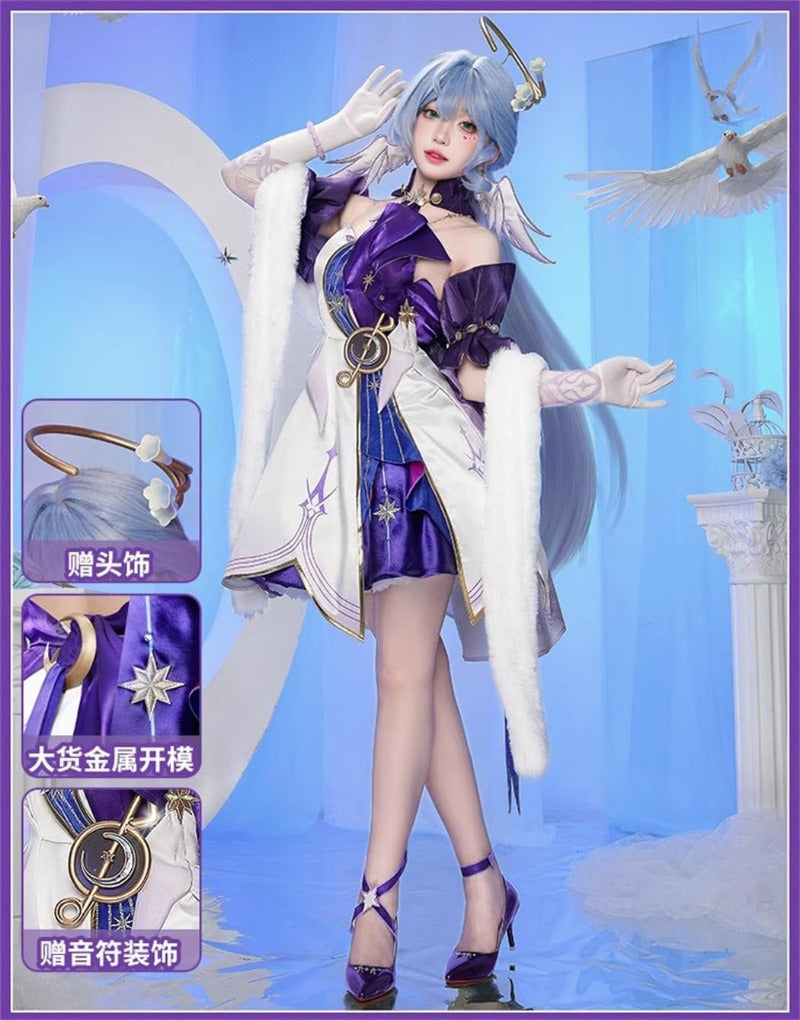 崩壊スターレイル ロビン サンデーのコスプレ衣装 金属アクセサリー