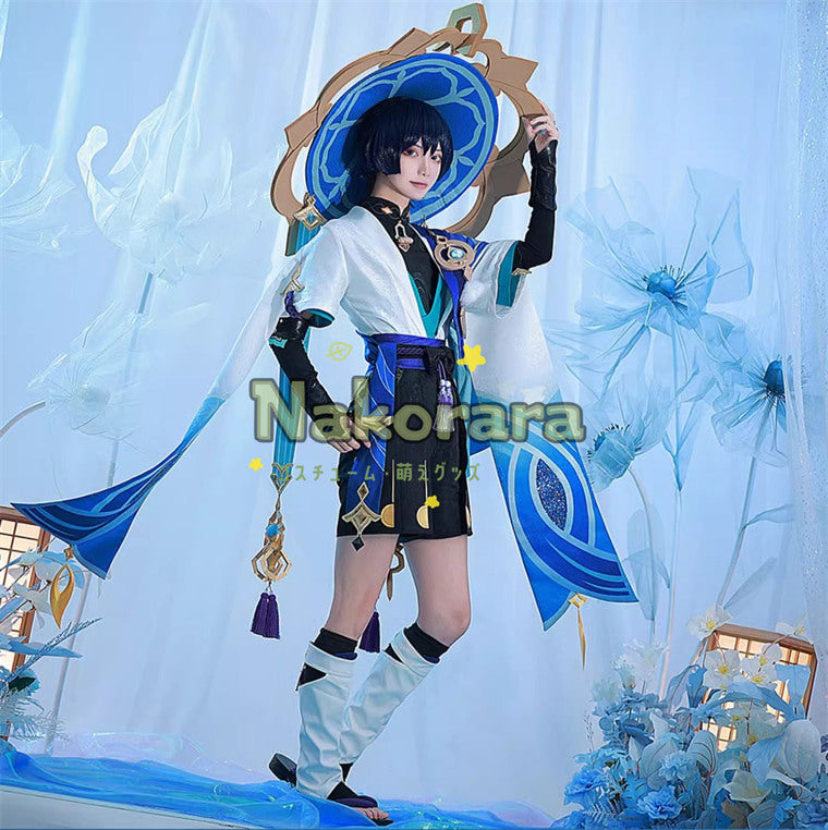 nakorara 原神  放浪者　コスプレ衣装　Wanderer　コスチューム　笠が別途追加可能 Naz21