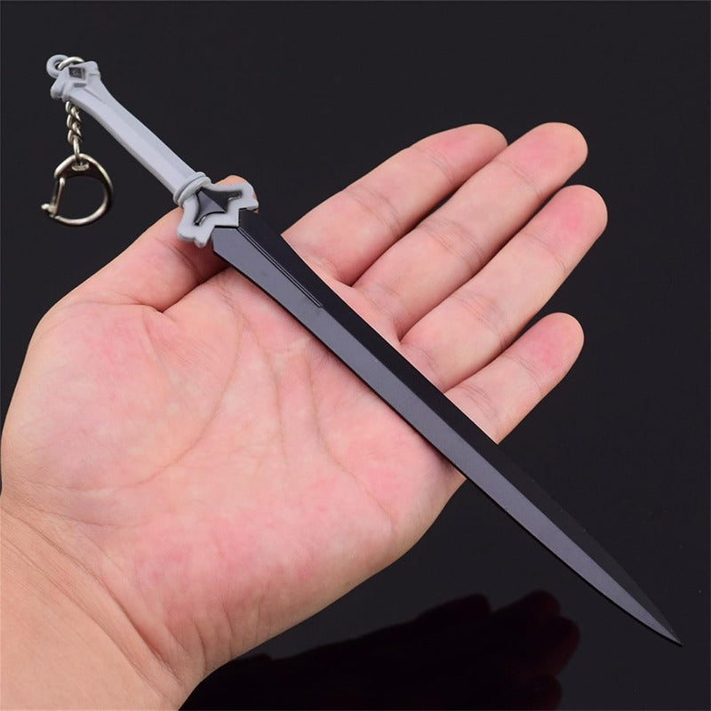 Nakorara 崩壊 スターレイル キーホルダー 刃 じん ミニ武器 22cm グッズ 唐風剣 刀剣 刀置き贈り  合金 おしゃれ  置き物 武器 おもちゃ ミニチュア インテリア 萌えグッズ