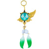 Nakorara　原神（げんしん）八重神子 9cm 神の目 コスプレ小道具 草神の瞳 飾り 雷神の瞳 インテリア装備品 風神の瞳 海灯祭 鞄飾り 岩神の瞳 キーホルダー キーリング Genshin Impact プレゼント 誕生日 合金 ギフト