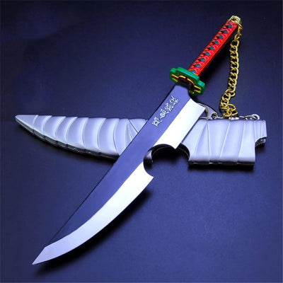 Nakorara 鬼滅の刃　宇髄 天元　22㎝　ダイキャスト製　音柱　ミニチュア　武器モデル　鬼殺隊 アクセサリー 　うずい てんげん　装備品　無限城 工芸品　フィギュア　かんろじ みつり　萌えグッズ