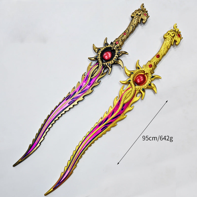 Nakorara　NARAKA: BLADEPOINT　ナイフ　短剣　武器　95cm　PU製　コスプレ道具　イベント　