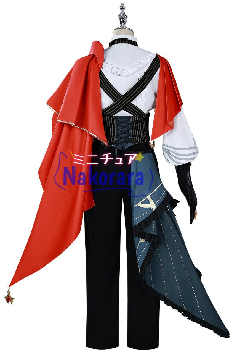Nakorara　原神×KFC 限定コラボ　アルハイゼン＆カーヴェ コスプレ衣装　1:1完全再現 3D樹脂アクセ付き　復刻版