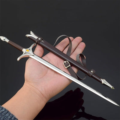 Nakorara 指輪物語　おもちゃ ミニチュア モデル レプリカ 30cm Galadriel  ロード・オブ・ザ・リング 西洋剣 西洋刀 洋剣 洋刀 武器 合金 レプリカ 模擬刀 ミニ武器 おもちゃ 日本おみやげ グッズ 武器 装備品 プレゼント The Lord of the Rings