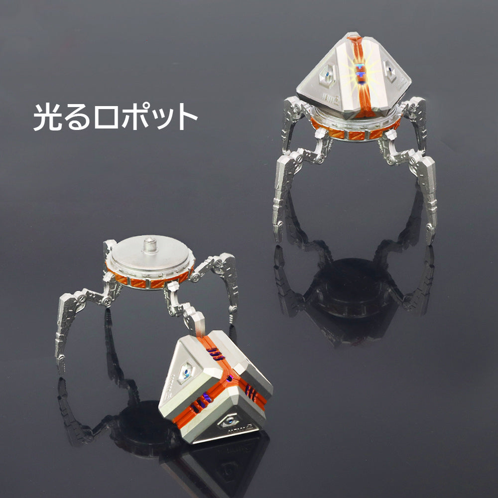Nakorara　エーペックスレジェンズ ミニチュア　ロボット 6cm Apex 武器モデル　電発光　Robotto キーホルダー　ダイキャスト製　装備品　アクセサリー　武器ファン向け　おもちゃ　レプリカ