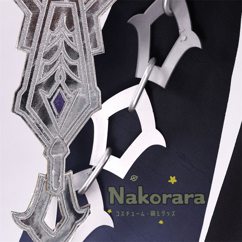 Nakorara　原神 フリンズ　コスプレ　ナドクライ　Genshin　コスチューム　ライトキーパー　雷元素　 闇影と灯り　仮装