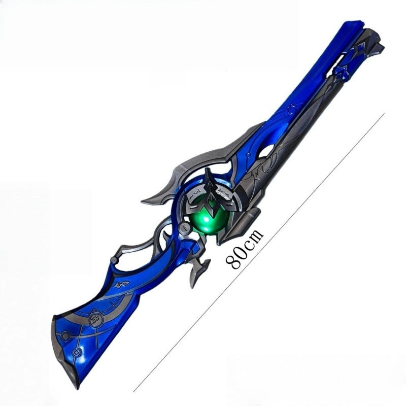 Nakorara　崩壊スターレイル　アナイクス　コスプレ　Anaxa　銃のレプリカ　コスプレ道具　武器モデル　80cm　985g