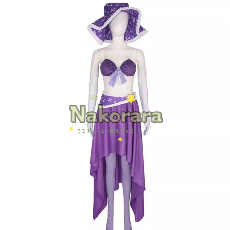 Nakorara ONE PIECE ニコ・ロビン ワンピース コスプレ衣装　ミス・オールサンデー   女海賊 海賊王 コスチューム　麦わらの一味航海士　Naz29