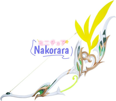 Nakorara 原神（げんしん） 弓 狩人の道 110CM プロップ（弓矢） ティナリ 甘雨(かんう) アンバー 武器 レプリカ 手遊び おもちゃ コスプレ