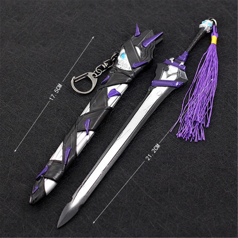 Nakorara Fate/stay night  ハサン・サッバーハ    武器レプリカ　22cm　 アサシン(Fate) ミニチュア　武器モデル　ダイキャスト製　アクセサリー 妄想心音