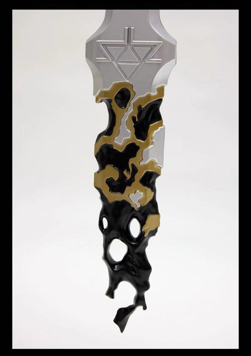 Nakorara ティアキン リンク 剣 マスターソード 金属製 柄 残刃 コスプレ 装備 Link 完成度高 ゼルダの 武器 伝説 模造刀 模擬刀 観賞用 コレクション コスプレ道具 イベント プレゼント グッズ 道具 小物