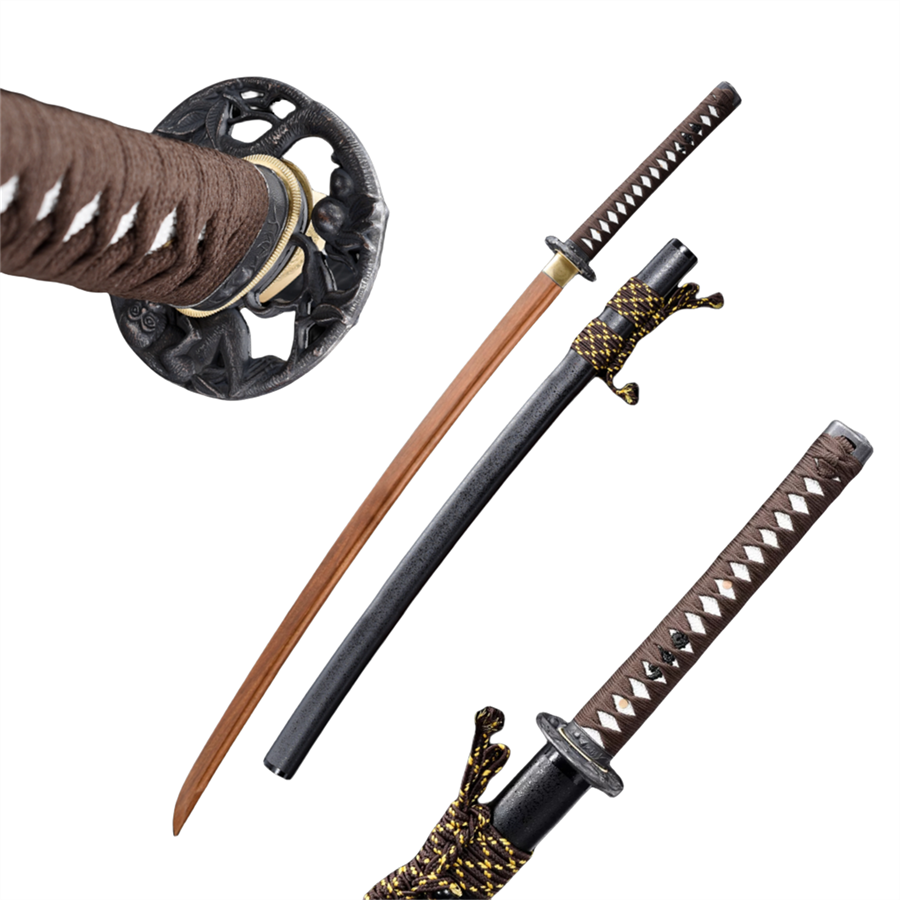 Nakorara 日本風 装飾品　鳳凰の羽　103cm Nakorara　サムライ用　日本刀　武器モデル　汎用刀　仕上げ模造刀　レプリカ　和風　コスプレ道具 唐風　模造刀　木刃　樹脂刃　工芸品　武士刀　サムライ　ソード　ハロウィン