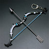 Nakorara　原神　祭礼の弓　17cm ミニチュア　チェーンブレイカー　武器モデル　キーホルダー　ダイキャスト製　装備品　アクセサリー　武器ファン向け　おもちゃ　レプリカ