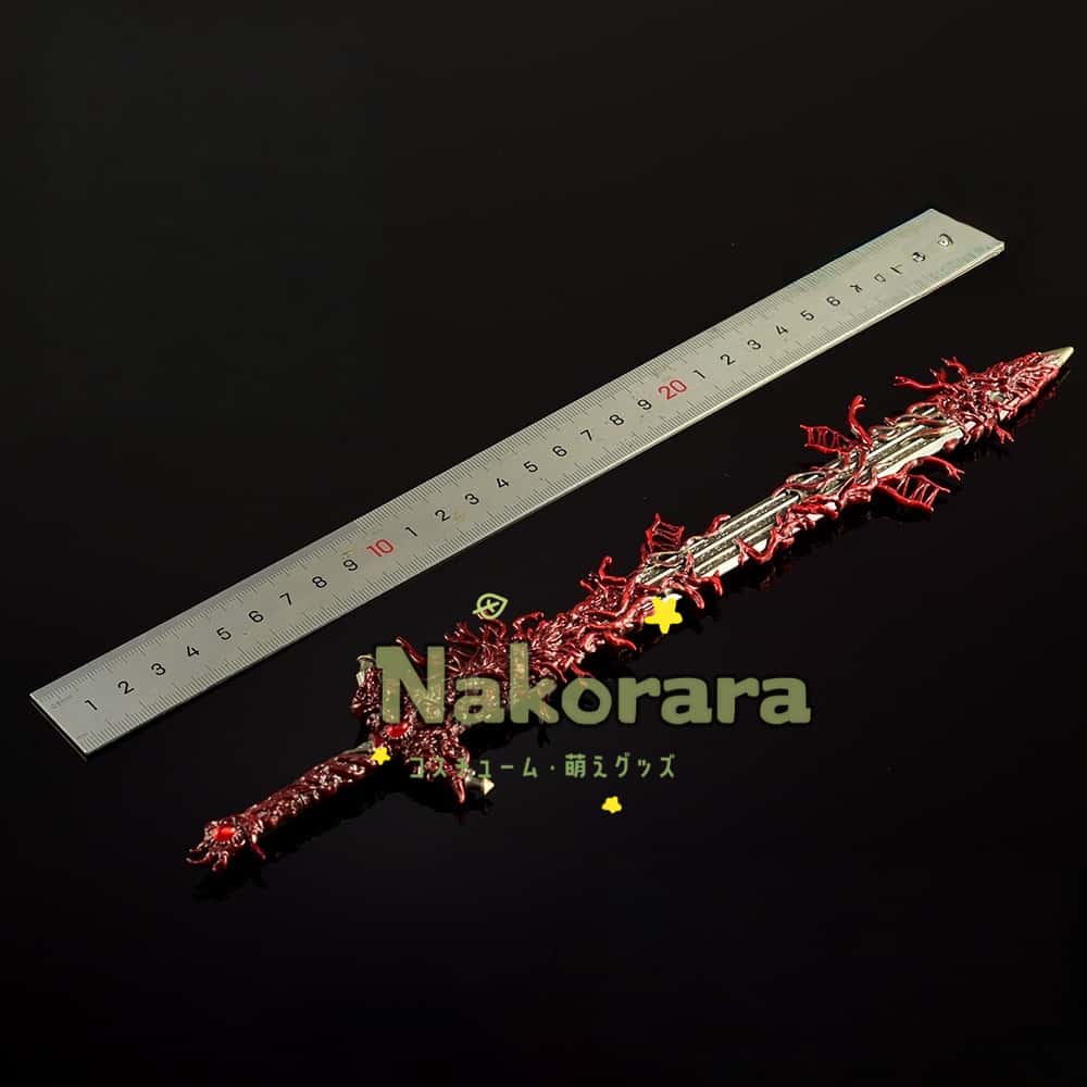 Nakorara　エルデンリング　冒涜の聖剣　ミニチュア　ダイキャスト製　武器モデル　冒涜の君主ライカード　アクセサリー　おもちゃ　印象グッズ