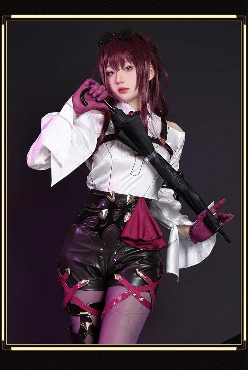 Nakorara 崩壊スターレイル黄泉 よみ 赤  コスプレ衣装 コスチュームセット 金属アクセサリー グッズ タトゥーシール  おしゃれ アニメ cosplay 変装 仮装 撮影 祭り ハロウィン クリスマス イベント