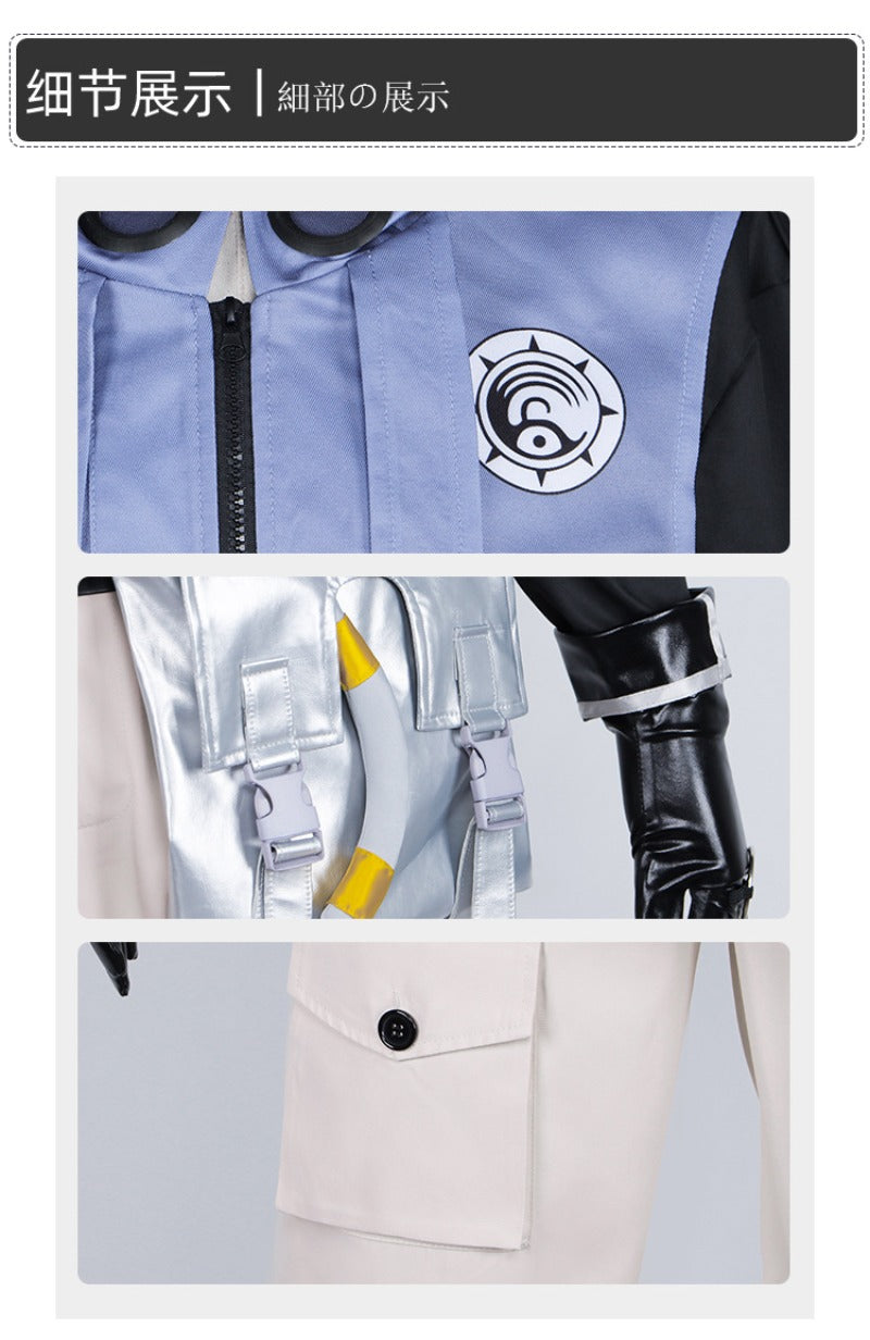 Nakorara　ガチアクタ　主人公 ルド・シュアブレック　コスプレ衣装　仮装　コスチューム　イベント　ウィッグ追加