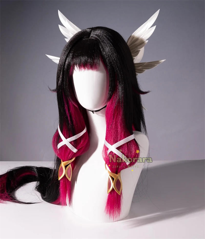 Nakorara　原神　コロンビーナ　執行官・第三位 コスプレ衣装 ナド・クライ　3d樹脂製髪飾り　少女　コスチューム Damselette Columbina　月の少女 イベント　仮装