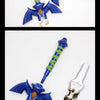 Nakorara ティアキン リンク 剣 マスターソード 金属製 柄 残刃 コスプレ 装備 Link 完成度高 ゼルダの 武器 伝説 模造刀 模擬刀 観賞用 コレクション コスプレ道具 イベント プレゼント グッズ 道具 小物