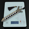 Nakorara 金太極八卦剣　22cm　ミニチュア　武器モデル　 ｜開運,風水,グッズ・玩具,中国,中華街,レトロ,雑貨,ノスタルジック,昭和,シューズ,お土産,ギフト,プレゼント　