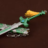 Nakorara　ゼルダの伝説　天空の白刃剣　ティアキン　ミニチュア　ダイキャスト製　おもちゃ　武器レプリカ　卓上装備品　イベント　武器モデル　塗装済み可動フィギュア