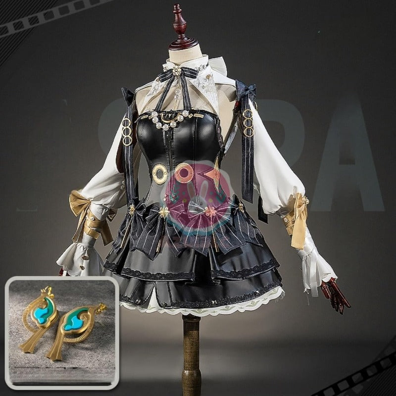 ゼンゼロ ZZZ　アストラ・ヤオ シャンデリアの下で 新衣装 歌姫 　コスプレ衣装 舞台服 3Dプリントアクセサリー コスチュームセット おしゃれ グッズ おしゃれ アニメ cosplay