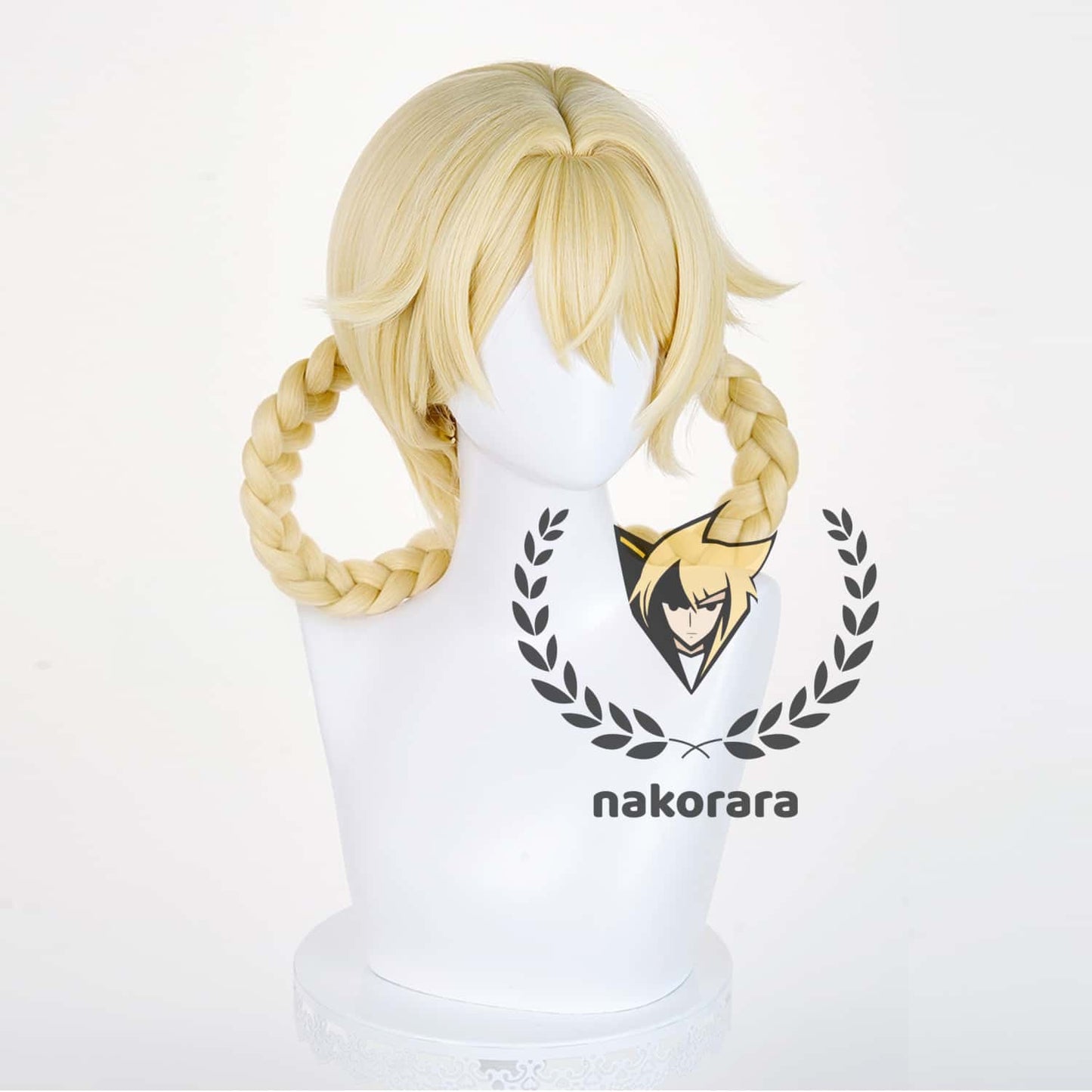 Nakorara　原神　ヤフォダ　ウィッグ　鬘　コスプレ道具　アクセサリー　Jahoda　ナド・クライ　ハロウィンnawig002