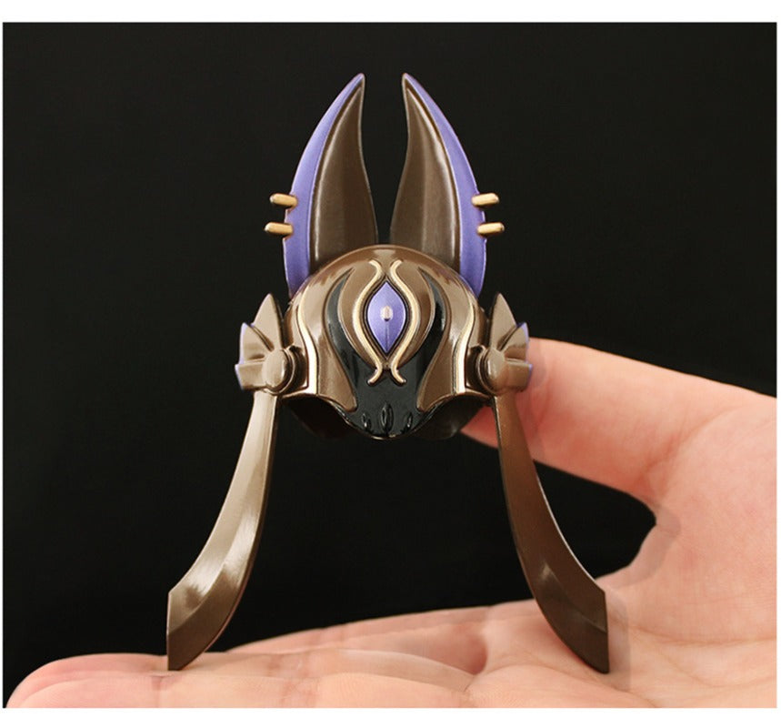 Nakorara 原神 セノ 帽子　9cm　キーホルダー　ミニチュア雑貨　萌えグッズ　アクセサリー　インテリア 　ダイキャスト製　武器モデル
