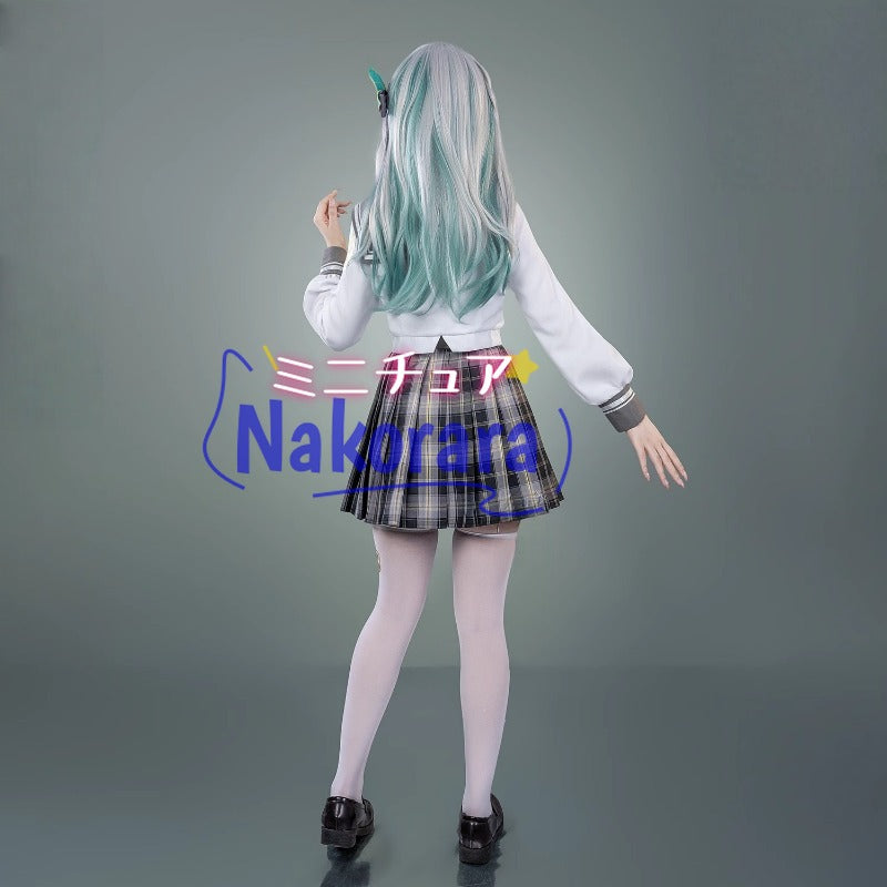 Nakorara　 崩壊：スターレイル　 ホタル　コスプレ衣装　春の贈り物　制服　セーラー服　スカート　かわいい　コスチューム壁紙