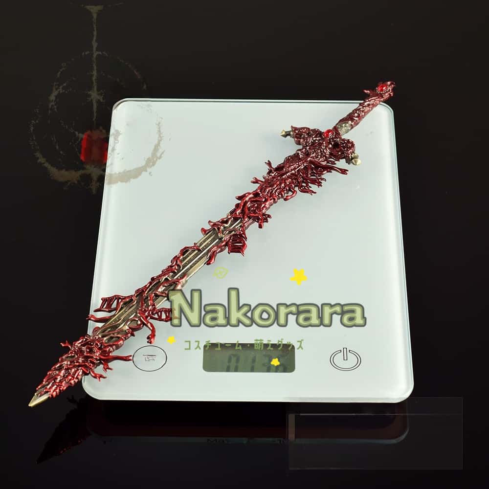 Nakorara　エルデンリング　冒涜の聖剣　ミニチュア　ダイキャスト製　武器モデル　冒涜の君主ライカード　アクセサリー　おもちゃ　印象グッズ