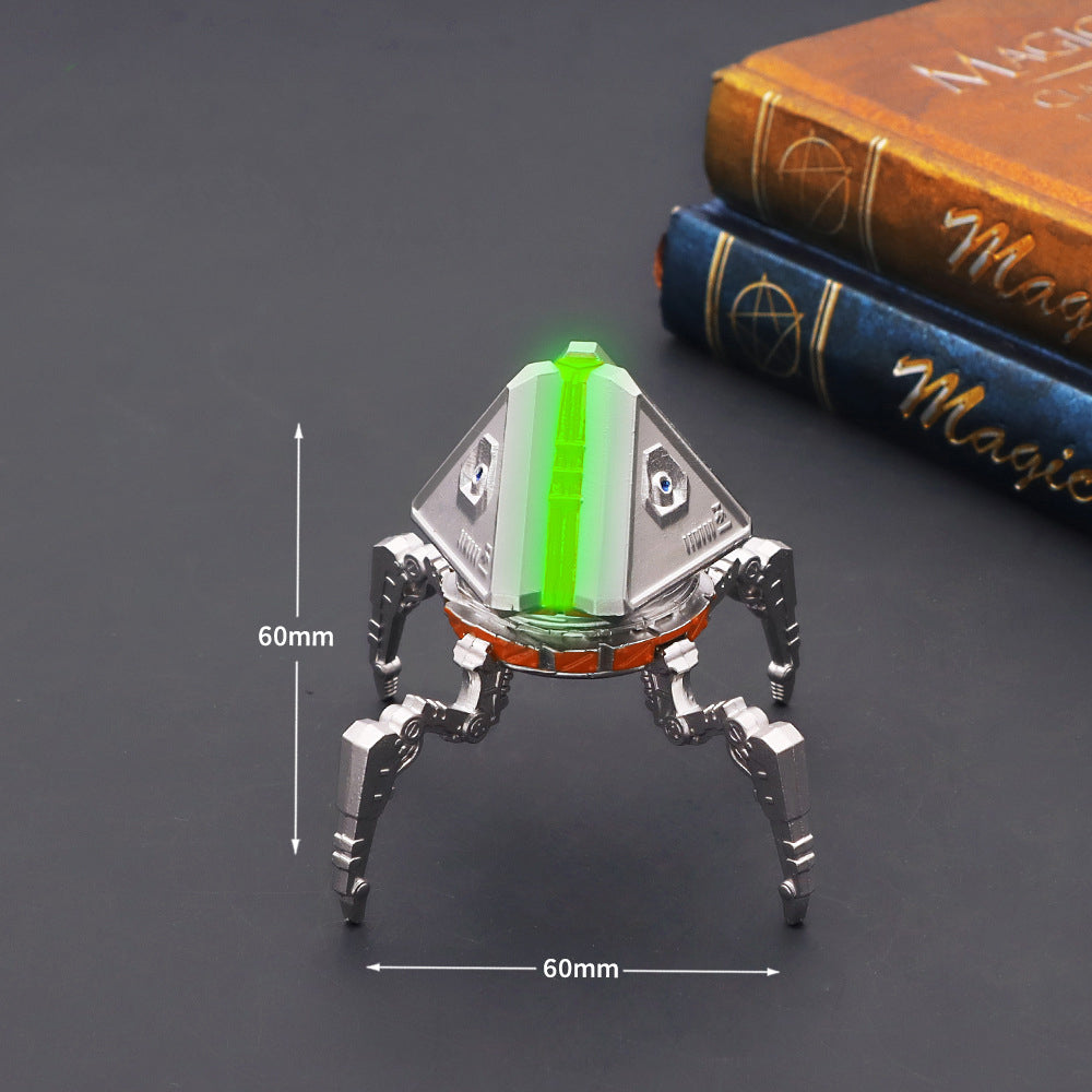 Nakorara　エーペックスレジェンズ ミニチュア　ロボット 6cm Apex 武器モデル　Robotto キーホルダー　ダイキャスト製　装備品　アクセサリー　武器ファン向け　おもちゃ　レプリカ