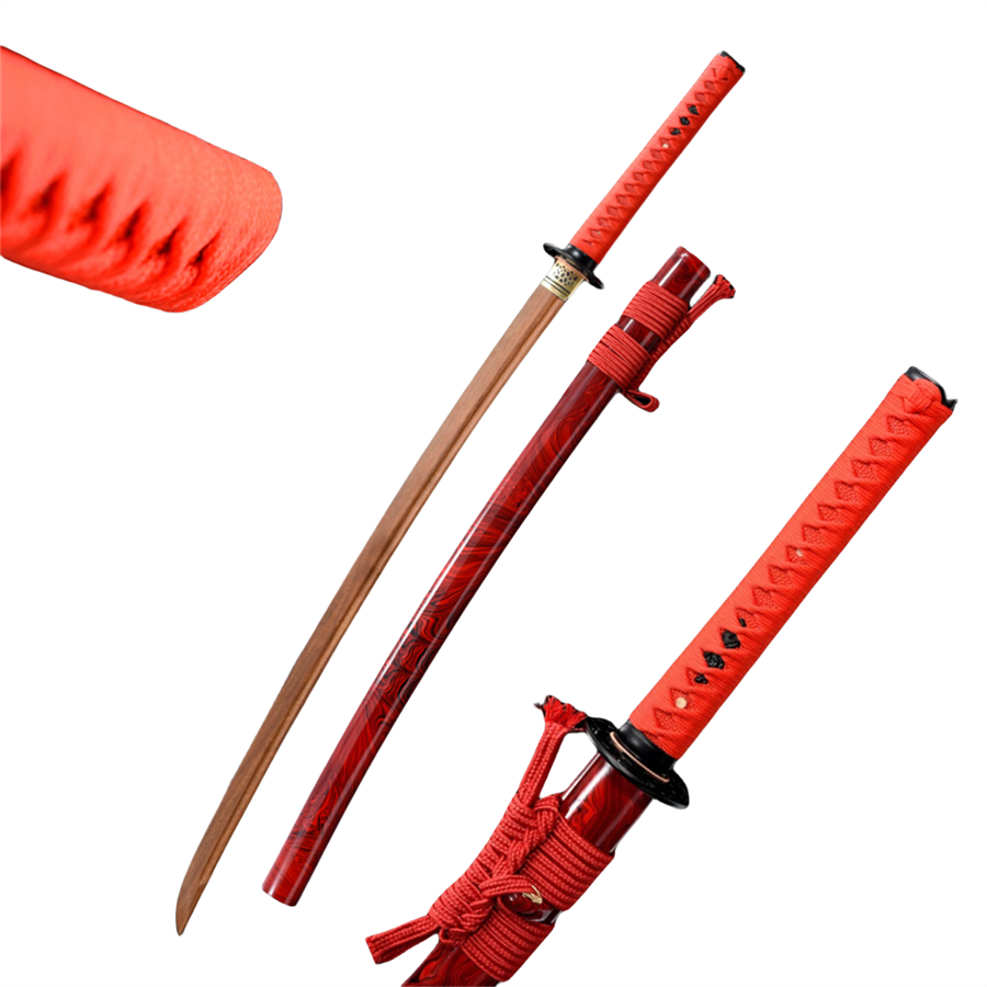 Nakorara 日本風 装飾品　鳳凰の羽　103cm Nakorara　サムライ用　日本刀　武器モデル　汎用刀　仕上げ模造刀　レプリカ　和風　コスプレ道具 唐風　模造刀　木刃　樹脂刃　工芸品　武士刀　サムライ　ソード　ハロウィン