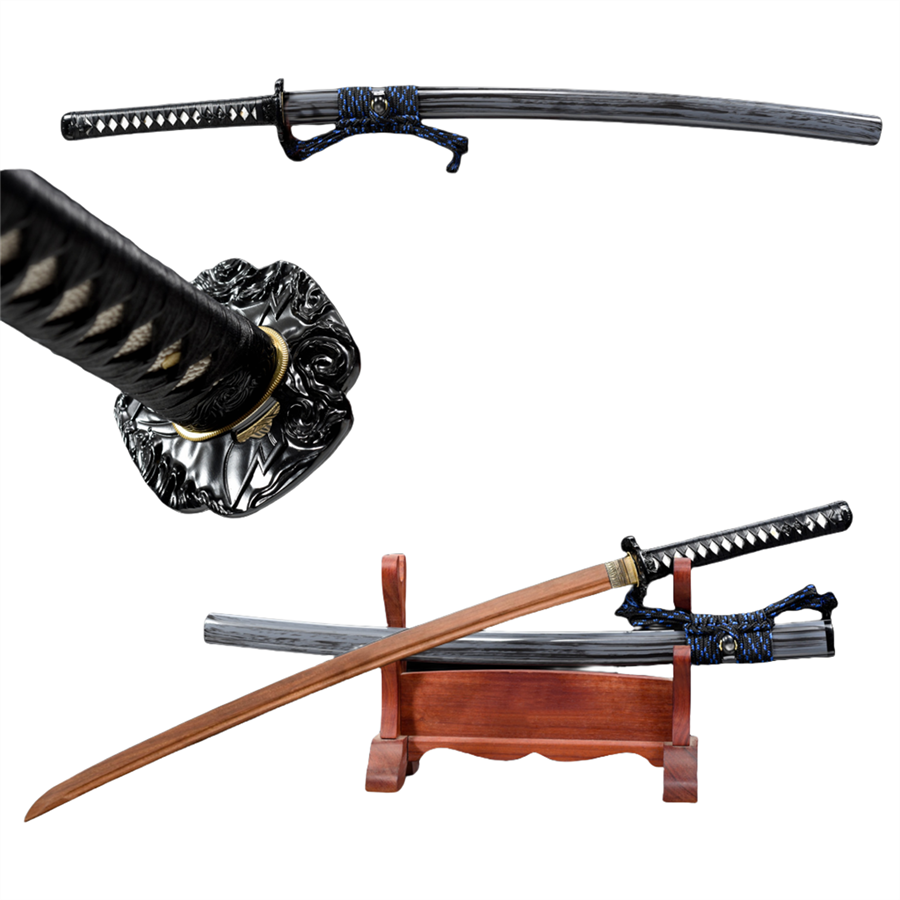Nakorara 日本風 装飾品　鳳凰の羽　103cm Nakorara　サムライ用　日本刀　武器モデル　汎用刀　仕上げ模造刀　レプリカ　和風　コスプレ道具 唐風　模造刀　木刃　樹脂刃　工芸品　武士刀　サムライ　ソード　ハロウィン