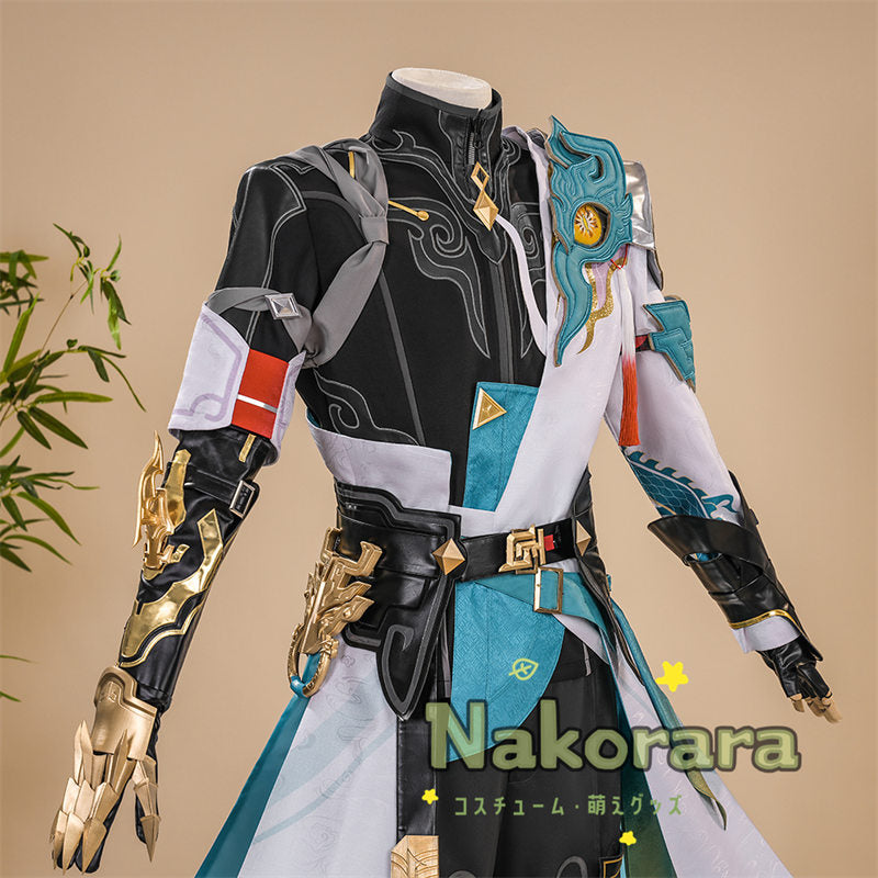 Nakorara 崩壊スターレイル 丹恒・騰荒 伏竜 コスプレ衣装　イベント　角、尻尾追加可能　ハロウィン