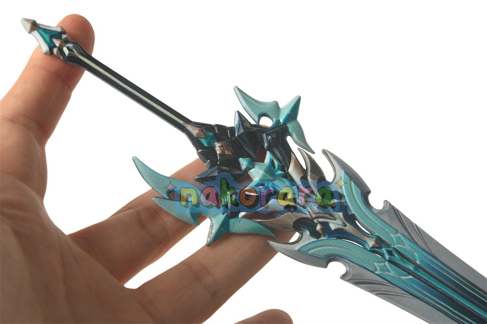 Nakorara　原神　狼の武勲詩　ミニ武器　22㎝　レプリカ　ファルカモチーフ　アクセサリー　萌えグッズ