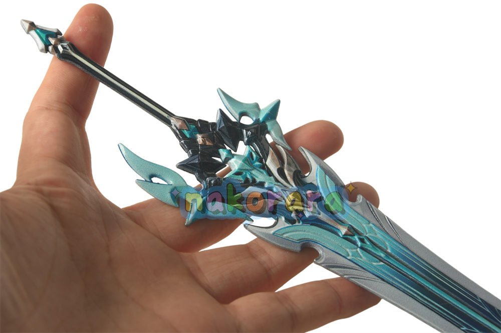 Nakorara　原神　狼の武勲詩　ミニ武器　22㎝　レプリカ　ファルカモチーフ　アクセサリー　萌えグッズ