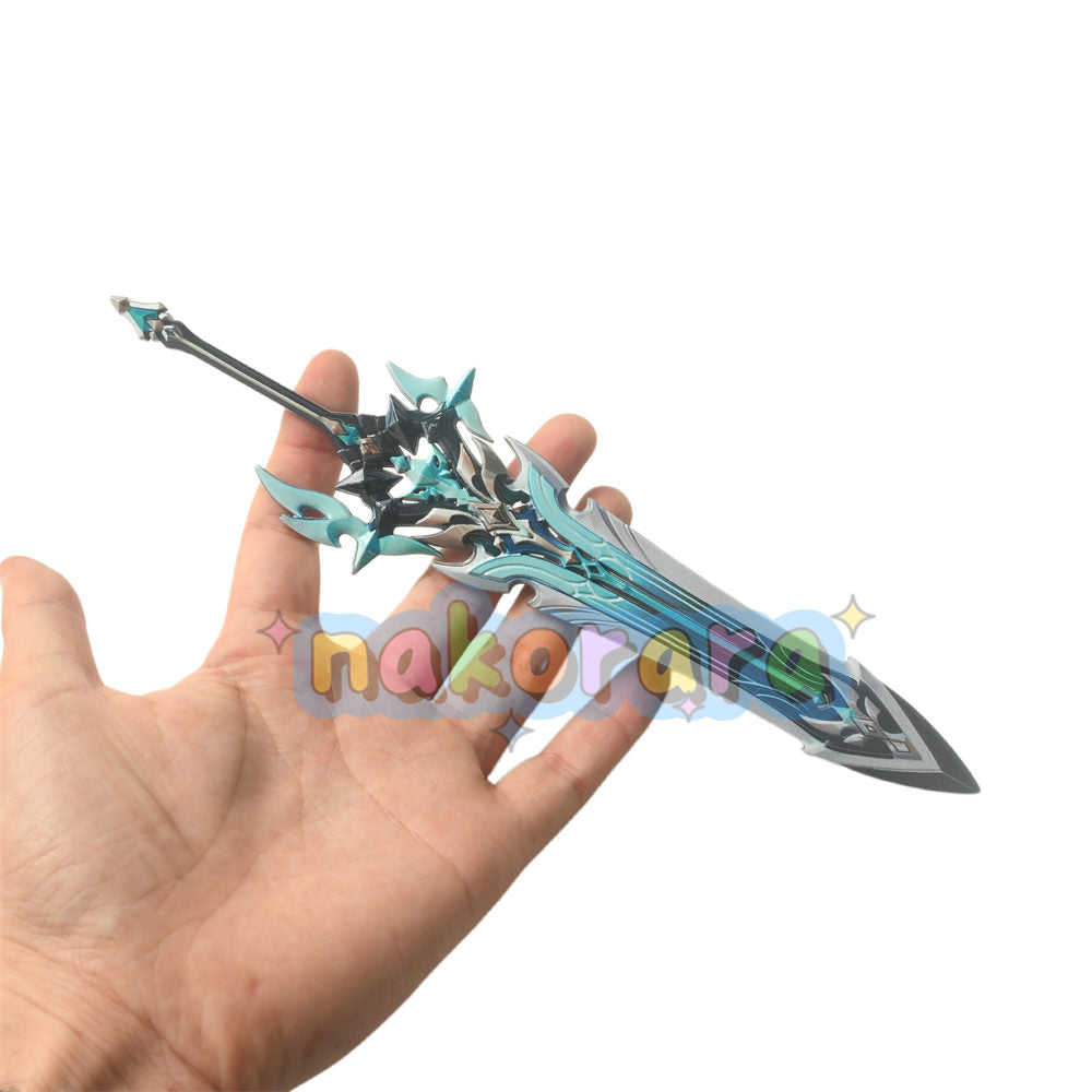 Nakorara　原神　狼の武勲詩　ミニ武器　22㎝　レプリカ　ファルカモチーフ　アクセサリー　萌えグッズ